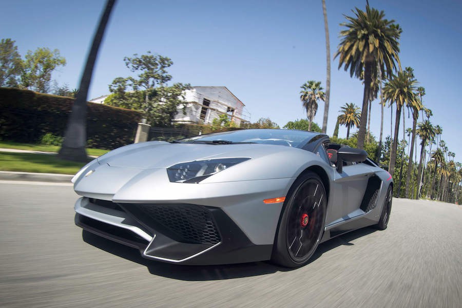 Aventador SV Roadster Rental Los Angeles Rent an
